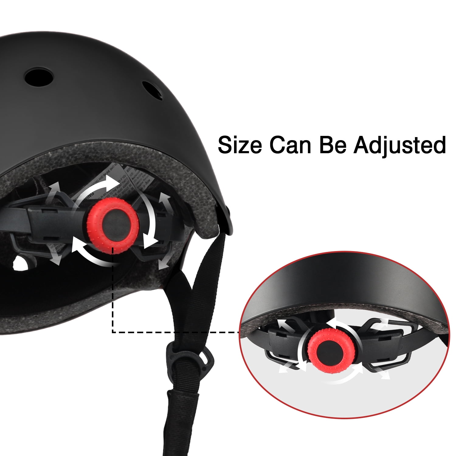 Glerc Kids Helmet for 3-8 Years Old Child and Toddler, S Size Gray
