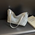 thumbnail image 3 of Bolso informal de gran capacidad para mujer, bolso bandolera versátil, popular, de un solo hombro, tipo cubo, para ir al trabajo, 2025, 3 of 5