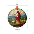 thumbnail image 5 of Jesus Leaves the 99 Ornament SunCatcher Christian Art Light Catcher Window Hanging Bible Verse Home Decoration Gifts Religious Decor, 2025, Holiday 2025, Holiday Decoration,, 5 of 5