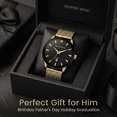 thumbnail image 4 of Geoffrey Beene Men's Slver Chronograph Stainless Steel Dress Watch Classic Quartz, Elegant Design, Water-Resistant, 4 of 9