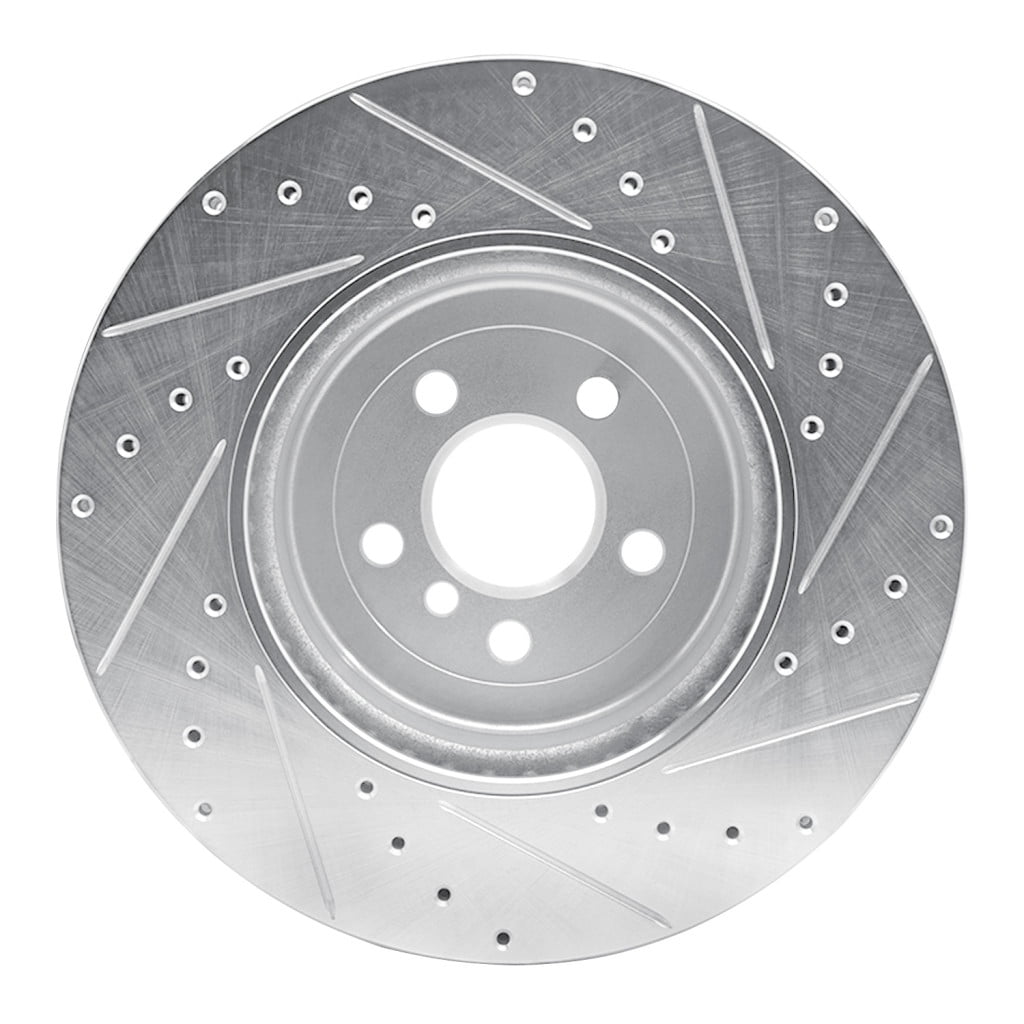 KarParts360 For BMW i4 2022 2023 2024 2025 Brake Rotor Front, Driver Side | Silver | 13.70 Inches Outside Diameter | 1.12 Inches Discard Thickness | 2.64 Inches Center Hole Diameter