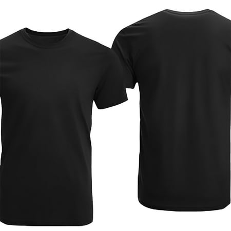 Polera de Algod n para Sublimar Estampar Negra XL De todo y m s