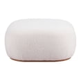 thumbnail image 2 of Ottoman Kessa Muebles Azua Blanco 77 x 37 x 77 cm, 2 of 5
