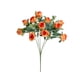 thumbnail image 2 of Rosa artificial - Flores artificiales de plástico de 11 pulgadas para decoración del hogar, centros de mesa y decoraciones de fiesta - Naranja, Beige, Rojo, Blanco, Rosa, 2 of 7
