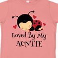 thumbnail image 4 of Inktastic Loved by My Auntie Ladybug Boys or Girls Toddler T-Shirt, 4 of 5