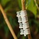 thumbnail image 3 of 300 pinzas para injertar plantas y hortalizas, pinzas para enrejado de jardín, pinzas fijas para flores, pinzas fijas para jardinería, mini orquídeas blancas, 3 of 6