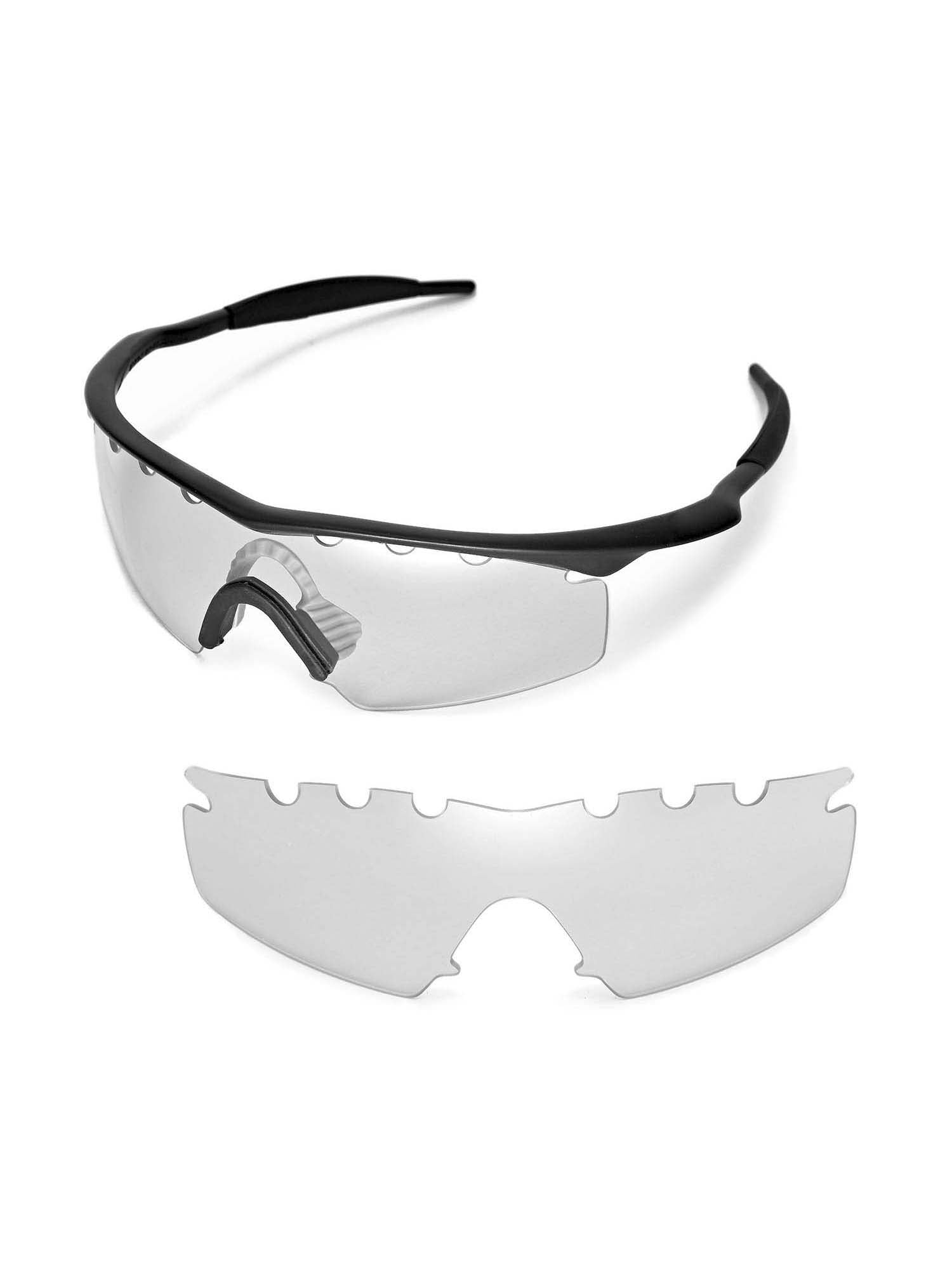 Walleva - Walleva Clear Vented Replacement Lenses For Oakley M Frame ...