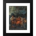 thumbnail image 2 of Friedrich von Keller 12x14 Black Modern Framed Museum Art Print Titled - In the Hammer Mill, 2 of 5