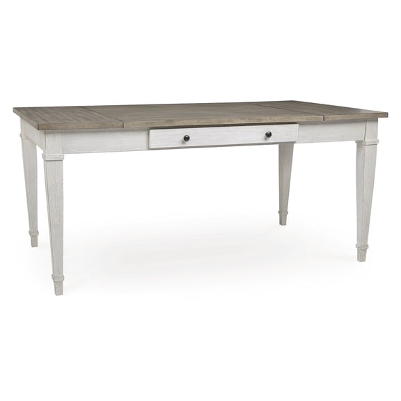Signature Design by Ashley Casual Skempton Dining Table White/Light Brown