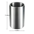 thumbnail image 3 of Foqnuq Stainless Steel Ice Bucket, Classic Round Beverage Cooler, Large 1.6L Drink Chiller, Perfect for Wine, Beer, Parties & Gatherings, 3 of 7