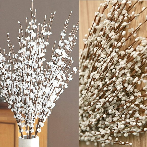 10Pcs 29.5'' Faux Jasmine Artificial Flowers White Flowers Tall White Floral Branches Stem for Home Wedding Vase Filler Party DIY Decoration