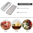 thumbnail image 3 of Estbridge Salad Container For Fridge Stainless Steel Crisper Bacon Holder Containers Lunch Meat 2 Pieces, 3 of 6