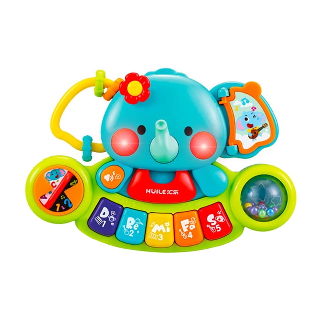 Juguetes de teclado sin BPA juguetes interactivos de aprendizaje temprano los mejores regalos para niños Hugtrwg Para estrenar