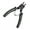 Black, variant on 4 in 1 Snap Rings Pliers Kit Ergonomic Grip Circlip Pliers Set Workshop Essential