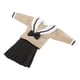 thumbnail image 2 of Trajes de disfraz hechos 1:6 para juguete acción de , Yotijar  Uniforme escolar de muñeca de 12 pulgadas, 2 of 8
