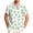 #0001-Green, variant on Men's Summer Turndown Collar Shell Starfish Printed Short Sleeve Button Up Shirt Casual Beach Vacation Daily Streetwear Breathable Lightweight Fashion Blouse Top