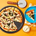 thumbnail image 2 of bettergoods Wood-Fired Ultra-Thin Roasted Vegetable Pizza, 16.9 oz (Frozen), 2 of 7