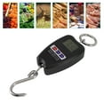 thumbnail image 4 of Portable Electronic Scale, Hanging Scale Sensor Technology Maxmium 200kg / 440.9lb Digital Display High Accuracy  for Market for Home Black, 4 of 7