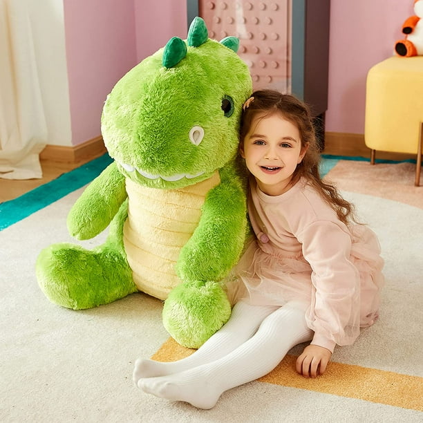 AmPm Large Dinosaur Stuffed Animal Plush Toy Giant Dinosaur Cute