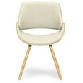 thumbnail image 5 of Simpli Home Malden Bentwood Dining Chair with Wood Back in Light Wood in Natural Linen Look Fabric, 5 of 14