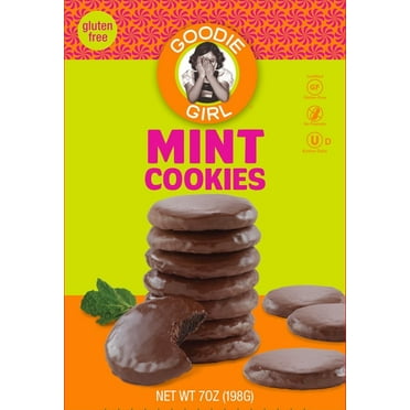 Goodie Girl Mint Cookies - Gluten-Free, Peanut-Free, No High Fructose Corn Syrup, 7 oz