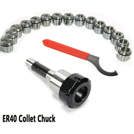 

Contain ER40 Collet & R8 Shank Set High Accuracy for CNC Milling Lathe Tool
