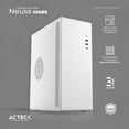 thumbnail image 2 of Gabinete ACTECK NEUSS GI485 Micro ATX Mini Torre Fuente 450W Metal USB-C Blanco AC-935159 blanco, 2 of 5