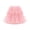 Pink, variant on LNZGNM Tulle Multi-Layer Tutu for Girls Elastic Above Knee Skirt Princess Fluffy Pettiskirts for Cosplay, Black