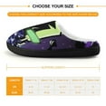 thumbnail image 2 of Invader Zim Alien Gir Kid's Cotton Slippers Winter Warm Soft Plush Slippers with Rubber Sole Non-Slip Indoor Outdoor Slip on Shoes Fluffy House Slippers For Boys Girls Teen, 2 of 8