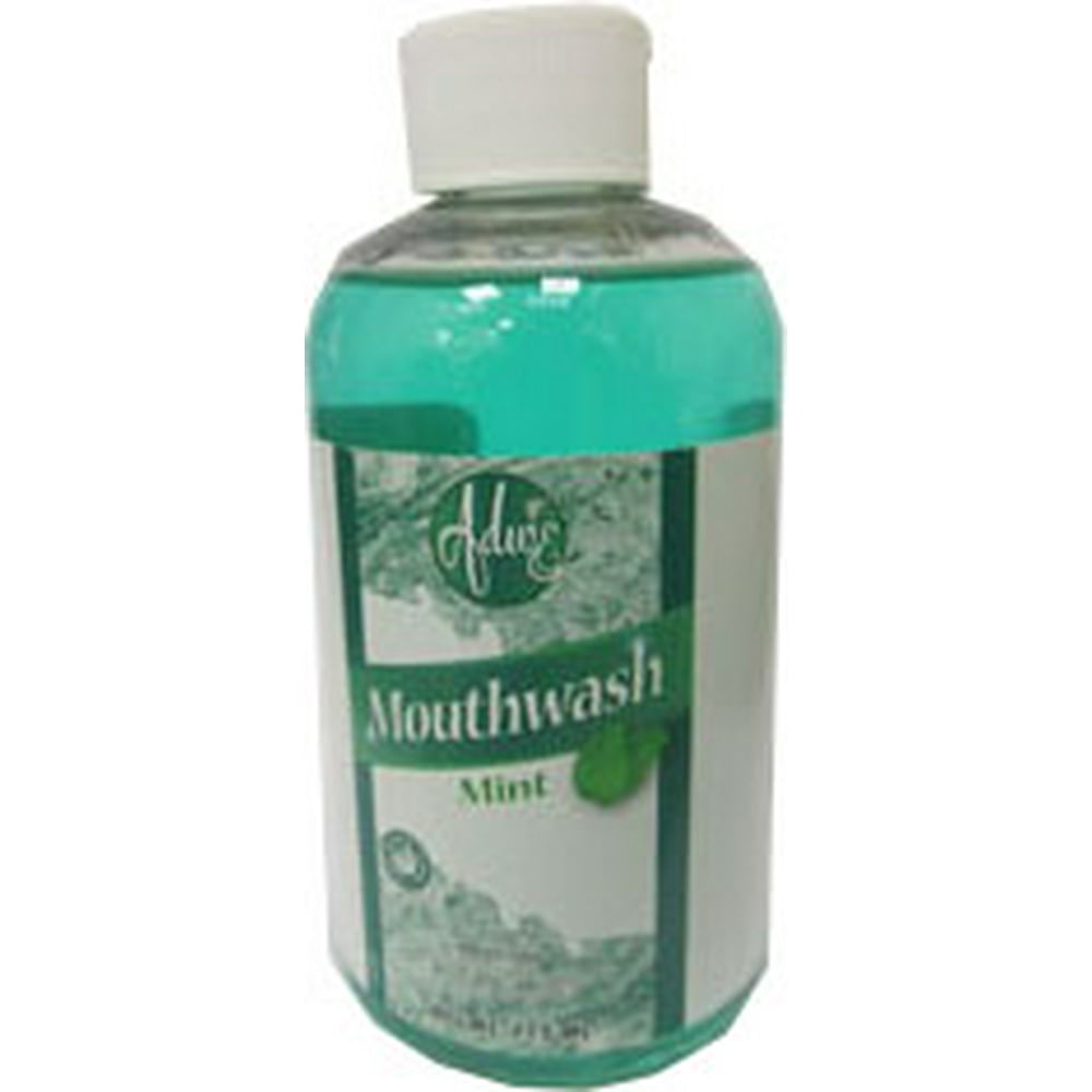 Adwe Kosher Mouthwash Mint Travel Size 6 Oz