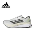 thumbnail image 3 of Zapatillas de running Adidas Original Adizero Boston 11 Marathon para hombre, de caña baja, con amortiguación de impactos, color beige, 3 of 5