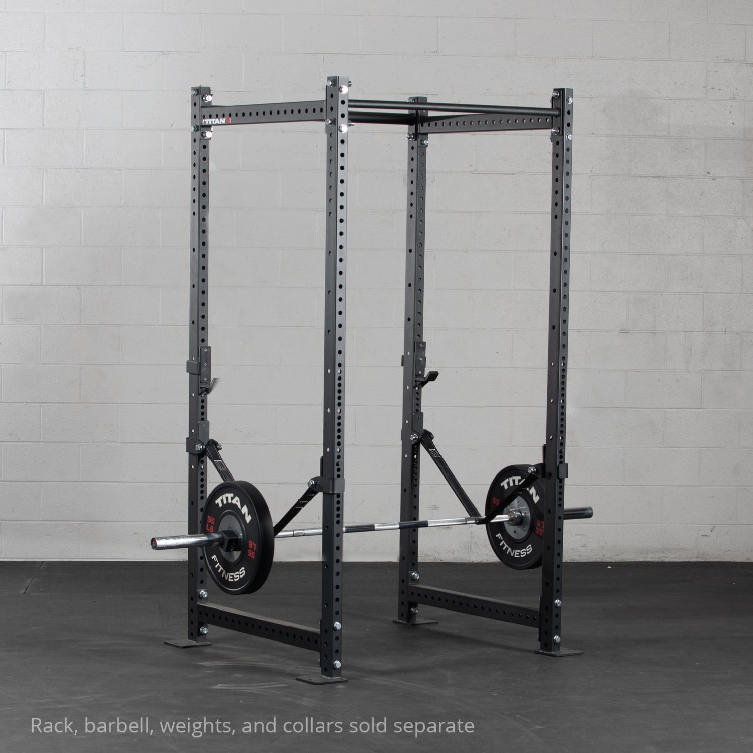 Titan Fitness T-3 Series Safety Straps, Fits 36" Depth T-3 Series Power Rack, Rated 3,100 LB Per Strap