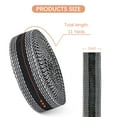 thumbnail image 2 of Trianu 2 Rolls Hemming Tape for Pants, Iron On Hem Tape for Trousers Washable No Sew Hemming Tape Pants Shortening Tape for Edge (Black, 65.6ft Totally), 2 of 7
