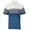 White C - Style 931, variant on Mens Double Striped Contrast Polo Shirt with Pocket - Yarn Dye