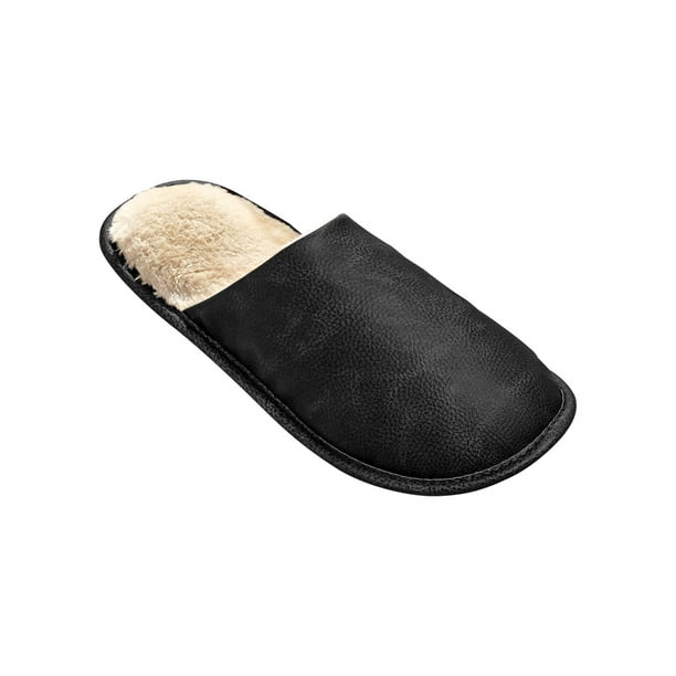 Carol Wright Men's Smooth Slipper by Cozee Corner