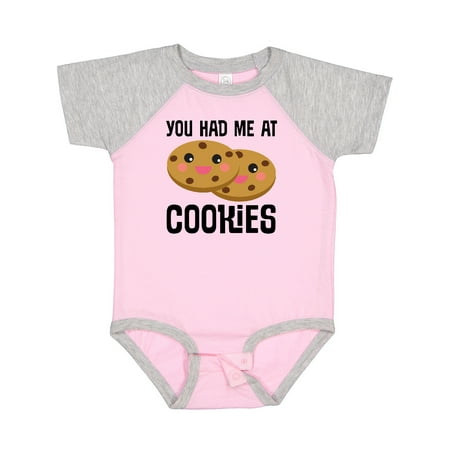 

Inktastic You Had Me at Cookies Gift Baby Boy or Baby Girl Bodysuit