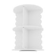 thumbnail image 6 of House of Happy Wiggle Rotating Bookshelf, White, 6 of 8