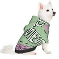 thumbnail image 2 of Honeii Summer Print Small Dog Hoodies Pet Hooded Sweatshirts Fall Winter Puppy Cat Sweaters Warm Clothes for Small Dogs Outfits Costume-X-Small, 2 of 7