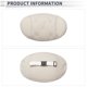 thumbnail image 4 of Almohada para reposacabezas de automóvil Unique Bargains, soporte para cuello ergonómico y cómodo, cuero Nappa, espuma de memoria, ancho ajustable, blanco, 1 pieza para conducción y viajes, 4 of 7