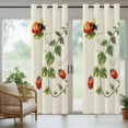 thumbnail image 5 of Outdoor Curtains for Patio Waterproof, Ladybugs Eucalyptus Outdoor Privacy Panels Grommet, Spring Botanical Leaves Green Blackout Outside Curtains for Porch/Cabana/Pergola/Gazebo 54"x95", 2 Panels, 5 of 8