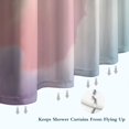 thumbnail image 6 of Dreamy Pastel Sky Shower Curtain 84"x72" ,Bathroom Decorative Shower Curtains Set with 12 Hooks,Modern Waterproof Washable Shower Curtain, 6 of 6