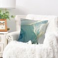 thumbnail image 4 of 18 x 18 inch Green Ink Pattern Pillowcase with Ink Pattern Abstract Pillowcase with Home Decor Living Room Cover, 4-piece set, 4 of 5
