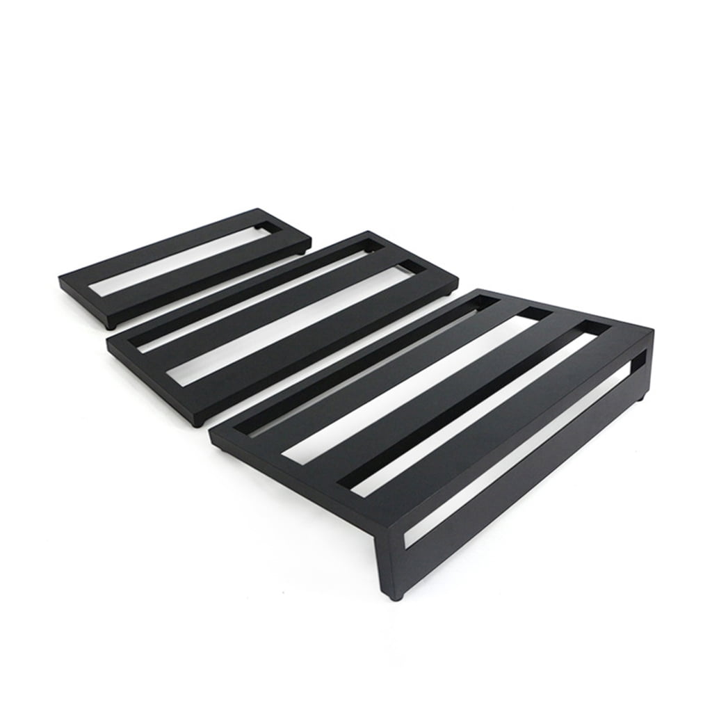 Nonslip Effect Track Board Metal Guitar Effect Pedal Board Stable Practical Effects Bracket for Musical Instrument