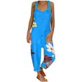 thumbnail image 2 of IROINNID Sleeveless Suspender Jumpsuit For Women Ankle-Length Fashion Pants Overalls Rompers Buttons Suspender Jumpsuit, 2 of 4