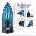 thumbnail image 4 of MARTISAN Steam Iron 1200W | Ceramic Soleplate Iron with Retractable Cord | SG-5001C, 4 of 6