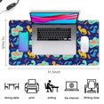 thumbnail image 5 of Long Mouse Pads for Desk,DarkBlue Cartoon Dinosaurs Pattern Desk Mats on Top Of Desks, Desk Mouse Pad Extra Large with 3mm Non-Slip Base and Stitched Edge for Gaming,Office,Work,Home 31.5"x15.7", 5 of 6
