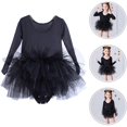 thumbnail image 2 of HTOOQ 1pc Printemps et Automne Enfants Gaze Robe Shaggy Robe Tutu Jupe de Ballet Jupe, 2 of 9