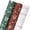 Red Green White, variant on Christmas Wrapping Paper Roll - Red Green White Gift Wrapping Paper for Xmas,Birthday,Seasonal Winter Holiday Party - 3 Mini Roll -17in x 120in Per Roll(42.3 sqft)