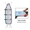 thumbnail image 4 of HELLHERO Ironing Board Cover Soft Fabric Home Protective Cover Ironing Desk 15x54 Inch Tie-Dye Swirl Pattern, 4 of 5