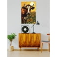 thumbnail image 2 of Cow In Sunflower Scene Poster - Smartprints Designs, Poster Print 24 x 36 in, 2 of 3